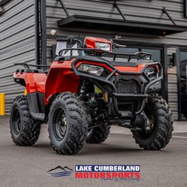 2024 Polaris Sportsman 570 EPS  in a Orange Rust exterior color. Lake Cumberland Motorsports (606)-679-5790 lckmotorsports.com 