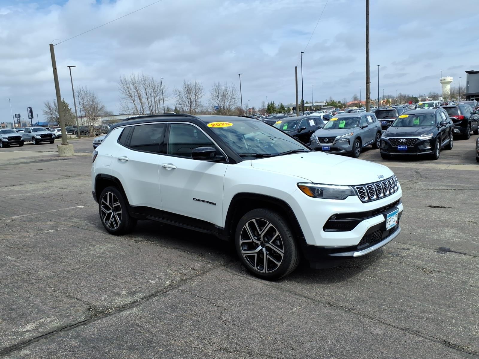 Used 2025 Jeep Compass Limited with VIN 3C4NJDCN4ST500847 for sale in Mankato, Minnesota