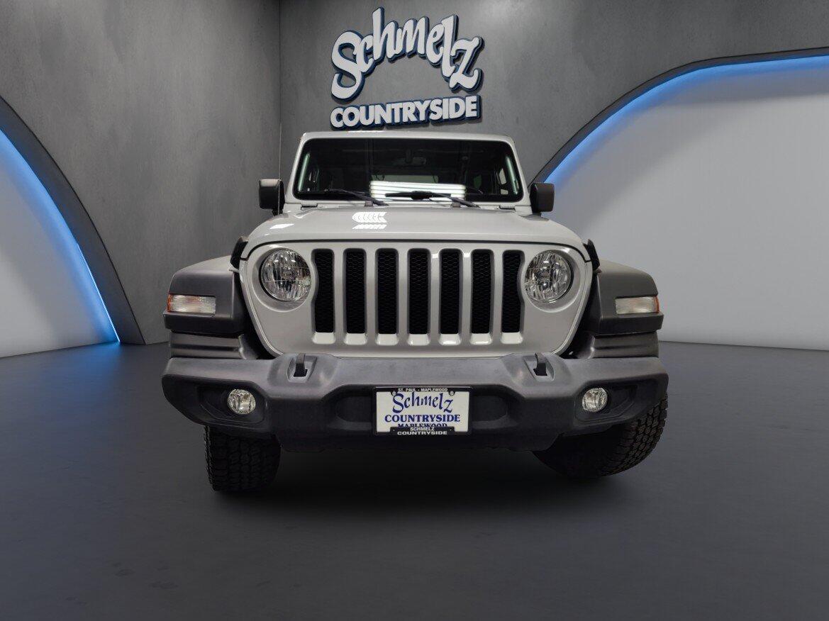Used 2022 Jeep Wrangler Sport S with VIN 1C4GJXAN4NW166752 for sale in Maplewood, Minnesota