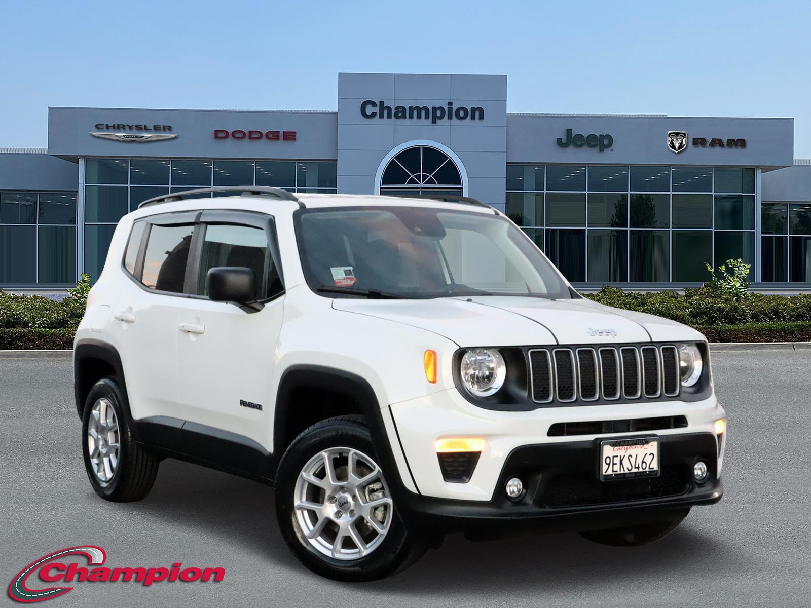 Used 2022 Jeep Renegade Latitude with VIN ZACNJDB19NPN80802 for sale in Downey, CA