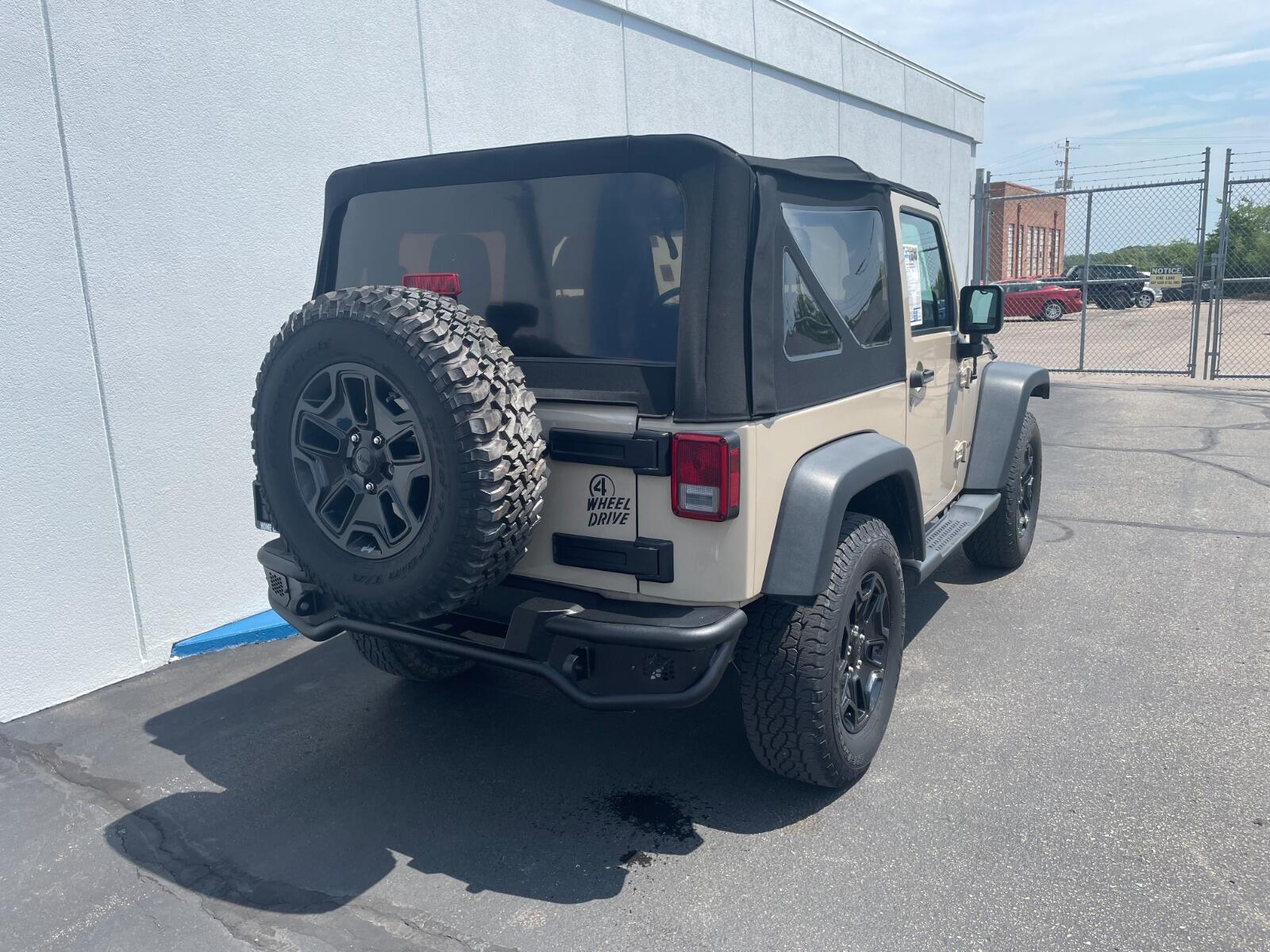 Used 2016 Jeep Wrangler Willys Wheeler with VIN 1C4AJWAG7GL239795 for sale in Kansas City