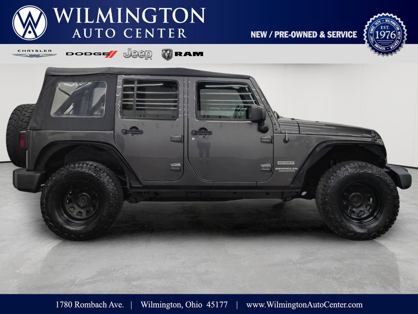 2017 Jeep Wrangler Unlimited Sport