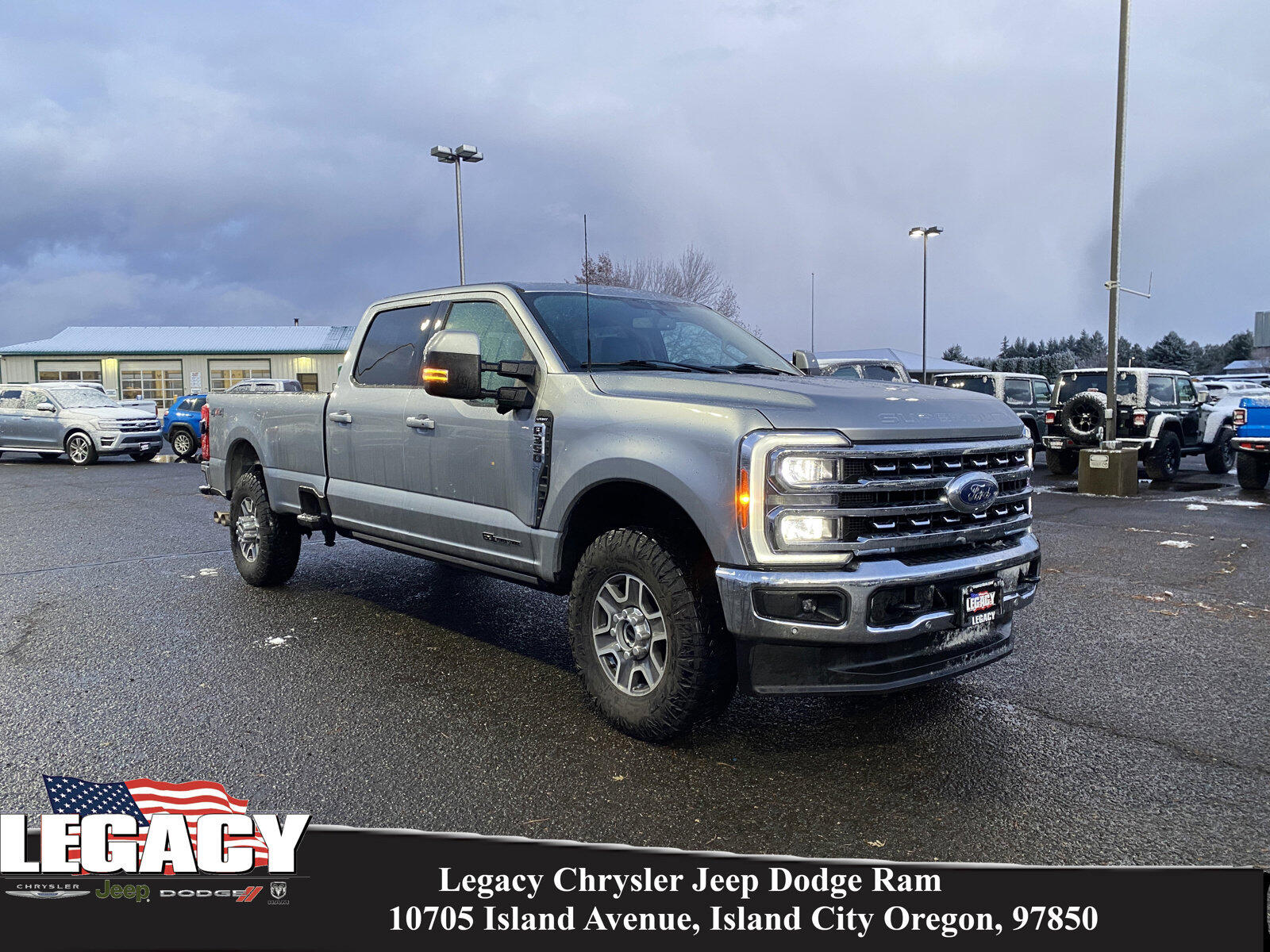 Used 2023 Ford F-350 Super Duty Lariat with VIN 1FT8W3BT8PED76663 for sale in Island City, OR