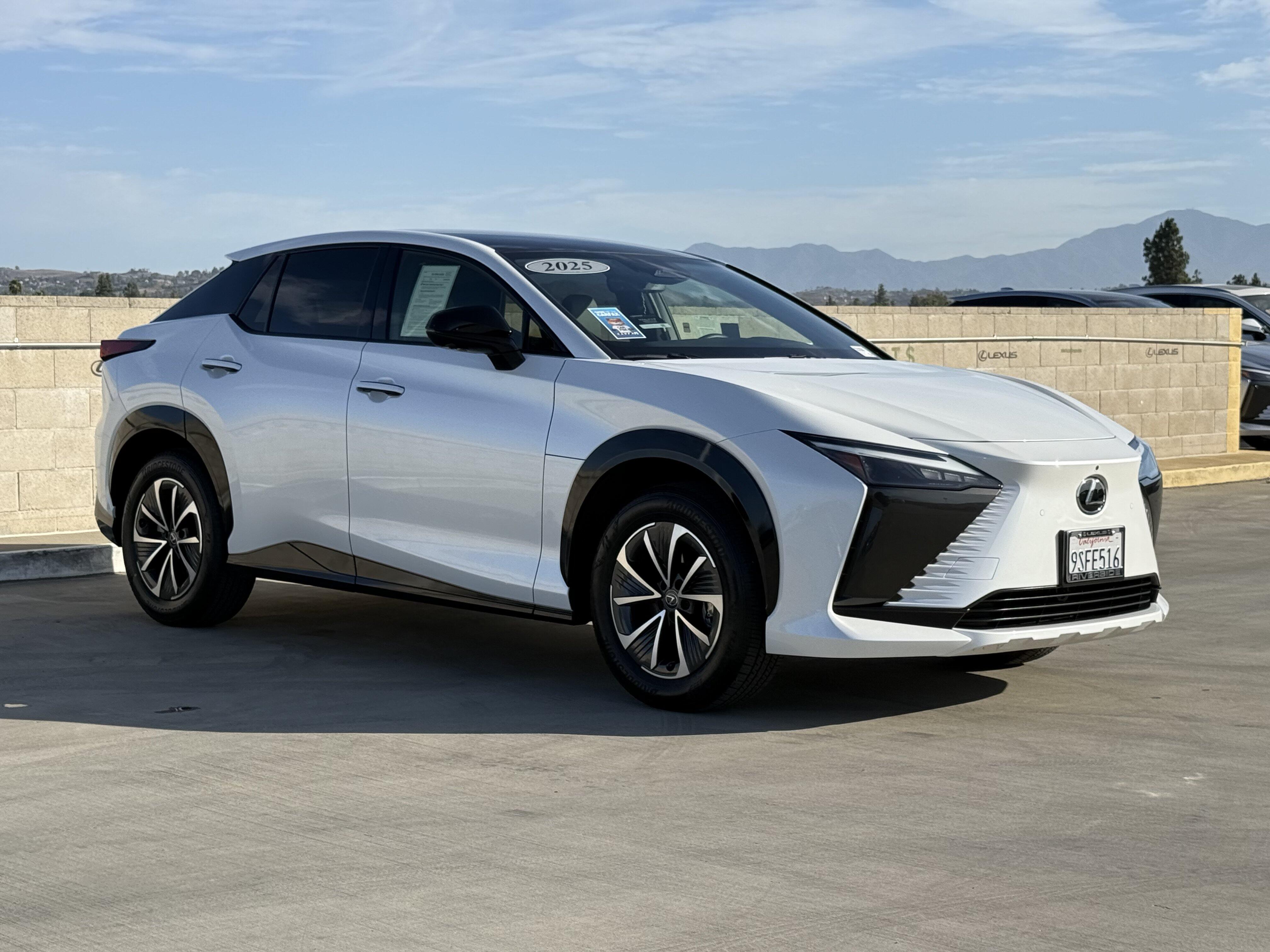 Certified 2025 Lexus RZ Premium with VIN JTJABABB3SA007859 for sale in Irvine, CA