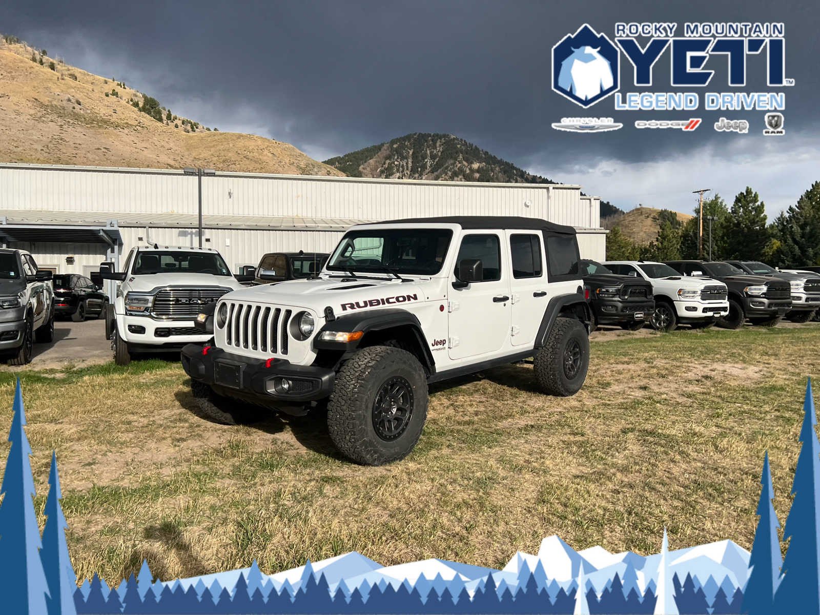 Used 2021 Jeep Wrangler Unlimited Rubicon with VIN 1C4JJXFG3MW870357 for sale in Jackson, WY