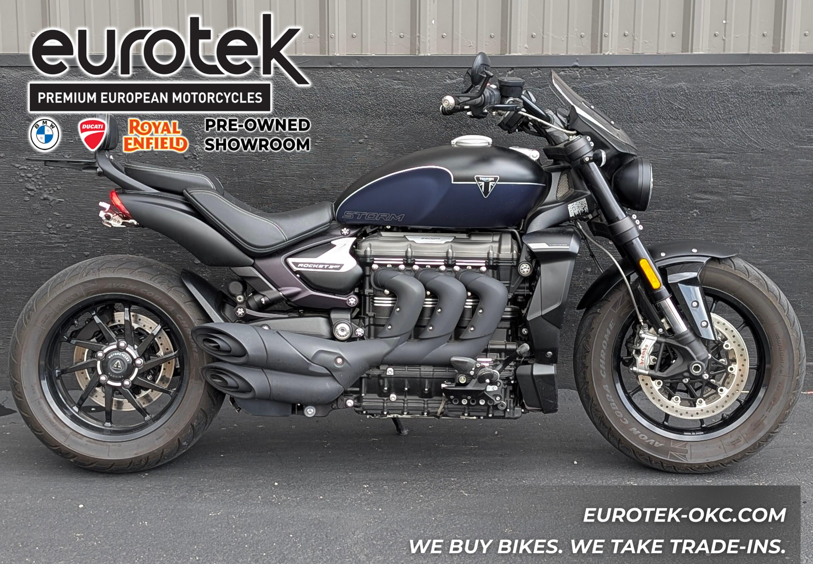 2025 TRIUMPH ROCKET 3 GT STORM