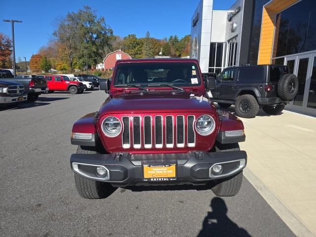 Used 2021 Jeep Wrangler Unlimited Sahara with VIN 1C4HJXEG1MW782889 for sale in Warrensburg, NY