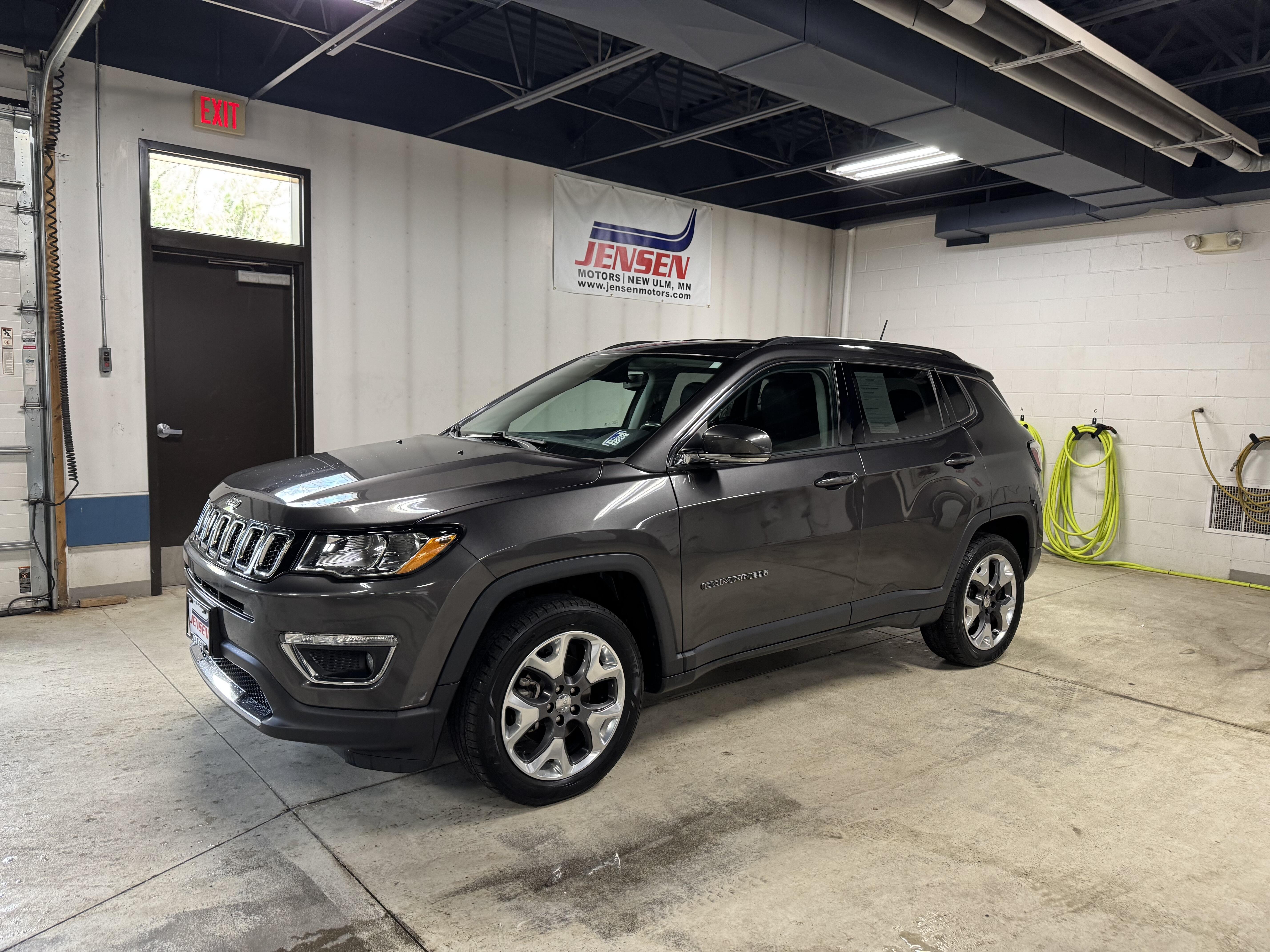 Used 2019 Jeep Compass Limited with VIN 3C4NJDCBXKT618391 for sale in New Ulm, Minnesota
