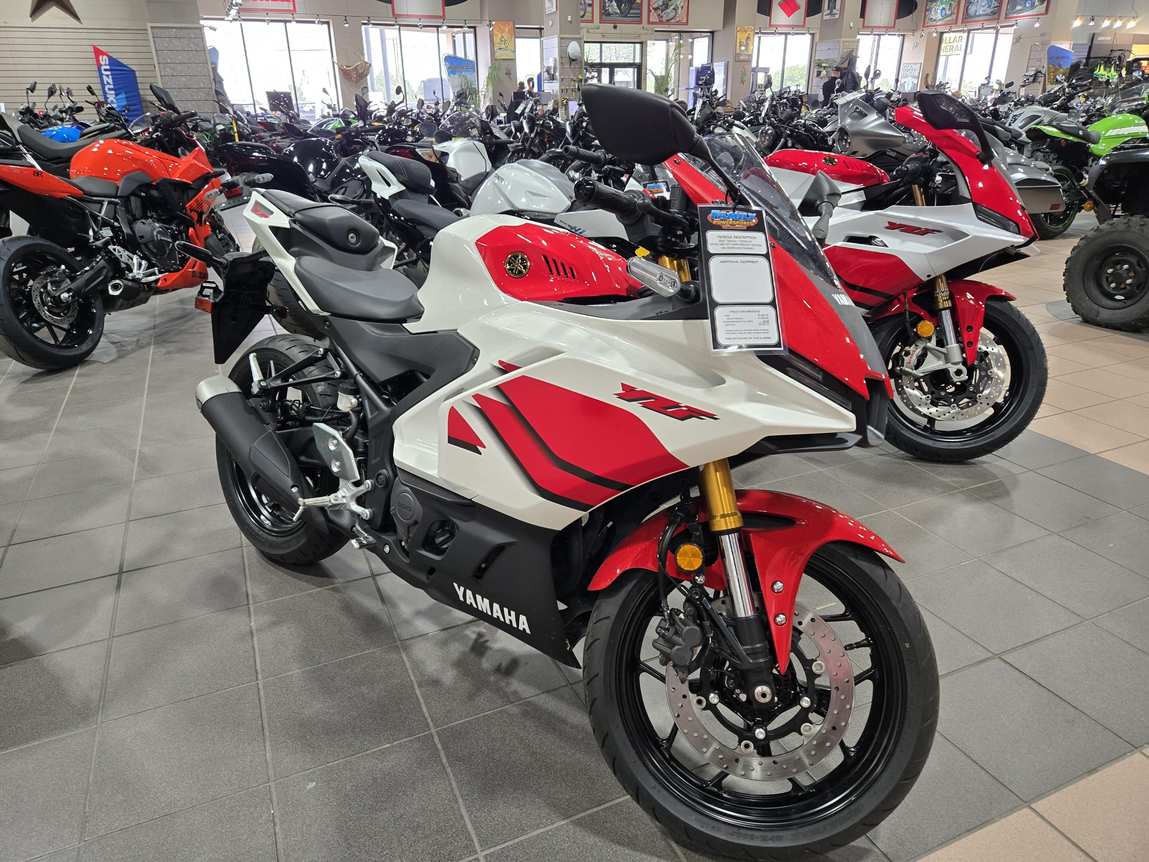 2026 YAMAHA YZF-R3 ABS 70TH ANNIVERSARY EDITION