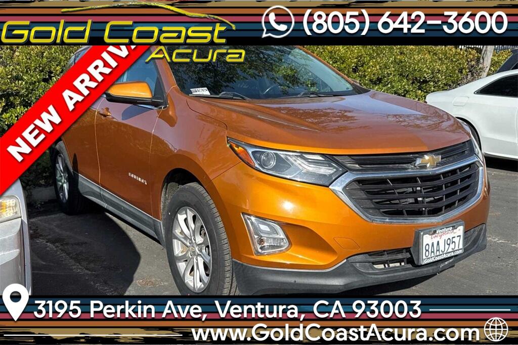 Used 2018 Chevrolet Equinox LT with VIN 2GNAXJEVXJ6160297 for sale in Ventura, CA