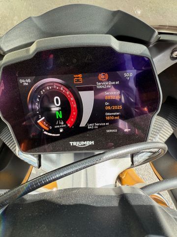 2025 Triumph Speed Triple RR BREITLING 170/270Image 7