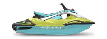 2025 Yamaha WaveRunners JETBLASTER PRO 2-LUNAR YELLOW/MINT 