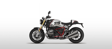 2023 BMW R nineT in a OPTION 719 NIGHT BLACK MATTE / ALUMINUM MATTE exterior color. Cross Country Cycle 201-288-0900 crosscountrycycle.net 