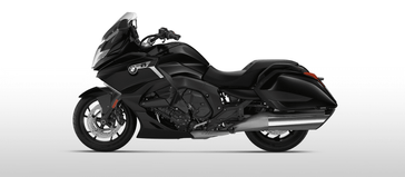 2023 BMW K 1600 B in a BLACK STORM METALLIC exterior color. Cross Country Cycle 201-288-0900 crosscountrycycle.net 