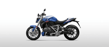 2023 BMW R 1250 R  in a Racing Blue Met exterior color. Greater Boston Motorsports 781-583-1799 pixelmotiondemo.com 