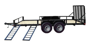 New 2026 VOYAGER ECHO ADVANTAGE 7X14 WOOD DECK TANDEM AXLE WSPARE TIRE RAMPS 