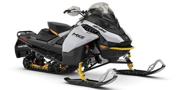 2024 Ski-Doo MXZ Adrenaline With Blizzard Package in a Catalyst Grey exterior color. Central Mass Powersports (978) 582-3533 centralmasspowersports.com 