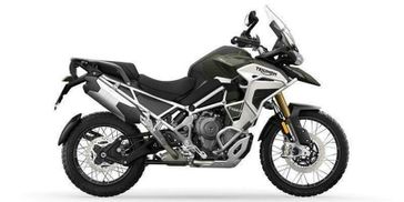 2023 Triumph Tiger 1200 in a Matte Khakie exterior color. New England Powersports 978 338-8990 pixelmotiondemo.com 