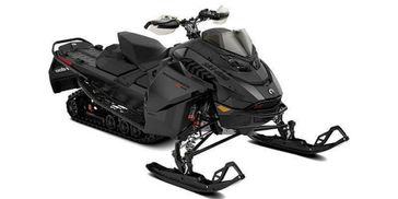2023 Ski-Doo Renegade X-RS in a Black exterior color. New England Powersports 978 338-8990 pixelmotiondemo.com 