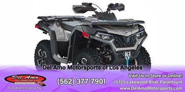 2024 CFMOTO CF600AU-3SA  in a VELOCITY GREY exterior color. Del Amo Motorsports of Los Angeles (562) 262-9181 delamomotorsports.com 