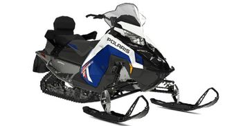 2023 Polaris INDY Adventure X2 137 in a Blue/White exterior color. New England Powersports 978 338-8990 pixelmotiondemo.com 