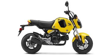 2022 Honda Grom in a Yellow exterior color. Parkway Cycle (617)-544-3810 parkwaycycle.com 