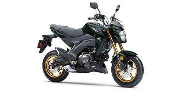 2025 KAWASAKI Z125 PRO METALLIC MATTE OLD SCHOOL GREEN