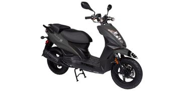 2020 KYMCO Super 8 in a Black exterior color. Greater Boston Motorsports 781-583-1799 pixelmotiondemo.com 