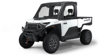 2025 POLARIS RANGER XD 1500 NORTHSTAR EDITION PREMIUM GHOST WHITE METALLIC SMOKE