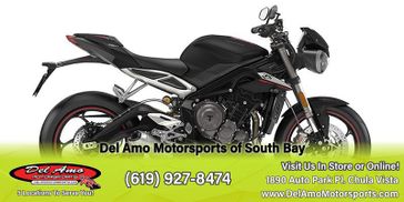 2019 Triumph STREET TRIPLE RS  in a BLACK exterior color. Del Amo Motorsports of South Bay (619) 547-1937 delamomotorsports.com 