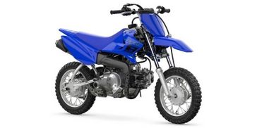 2024 Yamaha TT-R in a Team Yamaha Blue exterior color. New England Powersports 978 338-8990 pixelmotiondemo.com 