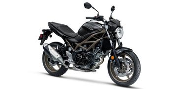 2024 Suzuki SV 650 ABS in a Black exterior color. New England Powersports 978 338-8990 pixelmotiondemo.com 
