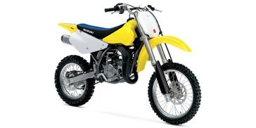 2023 Suzuki RM 85 in a Yellow exterior color. New England Powersports 978 338-8990 pixelmotiondemo.com 