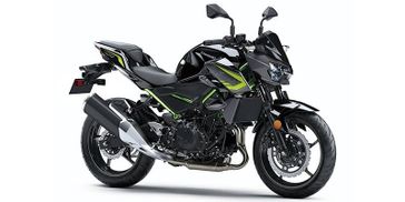 2020 Kawasaki Z400 in a Black exterior color. New England Powersports 978 338-8990 pixelmotiondemo.com 