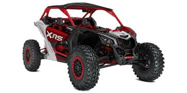 2025 Can-Am MAVERICK MAX XRS 72 TURBO RR FIERY RED AND HYPER SILVER