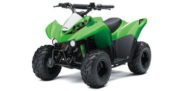 2022 Kawasaki KFX in a Lime Green exterior color. Greater Boston Motorsports 781-583-1799 pixelmotiondemo.com 
