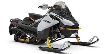 2024 Ski-Doo MXZ Adrenaline With Blizzard Package in a Catalyst Grey exterior color. New England Powersports 978 338-8990 pixelmotiondemo.com 