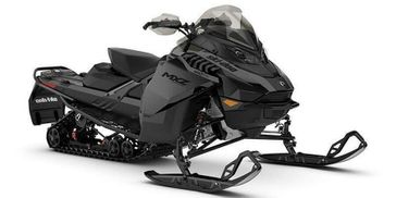 2024 Ski-Doo MXZ Adrenaline in a Black exterior color. Central Mass Powersports (978) 582-3533 centralmasspowersports.com 