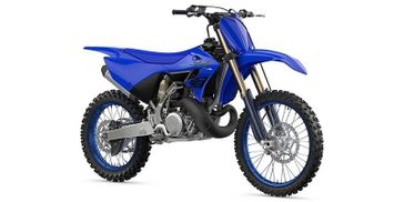 2024 Yamaha YZ 250X in a Team Yamaha Blue exterior color. Parkway Cycle (617)-544-3810 parkwaycycle.com 