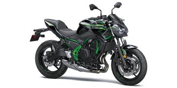 2025 KAWASAKI Z650 ABS METALLIC SPARK BLACK AND GREEN