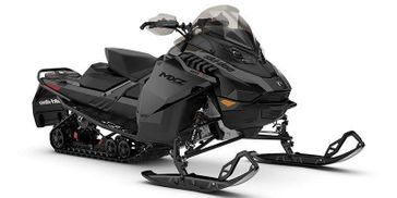 2024 Ski-Doo MXZ Adrenaline in a Black exterior color. New England Powersports 978 338-8990 pixelmotiondemo.com 