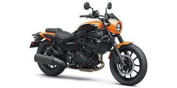 2024 Kawasaki Eliminator in a Candy Steel Orange exterior color. New England Powersports 978 338-8990 pixelmotiondemo.com 