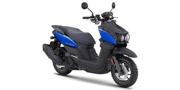 2023 Yamaha Zuma in a Team Yamah Blue exterior color. Parkway Cycle (617)-544-3810 parkwaycycle.com 