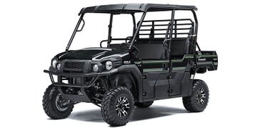 2023 Kawasaki Mule PRO-FXT in a Black exterior color. New England Powersports 978 338-8990 pixelmotiondemo.com 