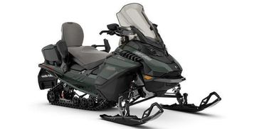 2024 Ski-Doo Grand Touring LE With Luxury Package in a Terra Green exterior color. New England Powersports 978 338-8990 pixelmotiondemo.com 