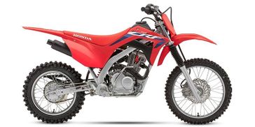 2023 Honda CRF 125F in a Red exterior color. Central Mass Powersports (978) 582-3533 centralmasspowersports.com 