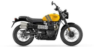 2024 Triumph SCRAMBLER900  in a Cosmic Yellow exterior color. New England Powersports 978 338-8990 pixelmotiondemo.com 
