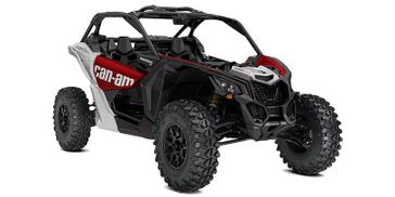 2025 CAN-AM MAVERICK X3 MAX DS TURBO RR FIERY RED AND HYPER SILVER