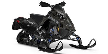2024 Polaris INDY XCR 136 in a Storm Gray exterior color. New England Powersports 978 338-8990 pixelmotiondemo.com 