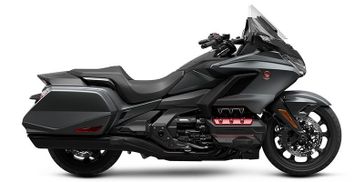 2023 Honda Gold Wing in a Matte Gray exterior color. New England Powersports 978 338-8990 pixelmotiondemo.com 